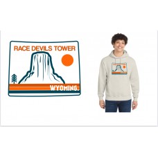 Run Devils Tower Beige Hoodie